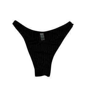 Cheeky high leg bikini bottoms